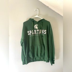 Michigan State Spartans Hoodie Size L